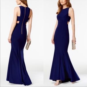 Royal blue/purple prom dress